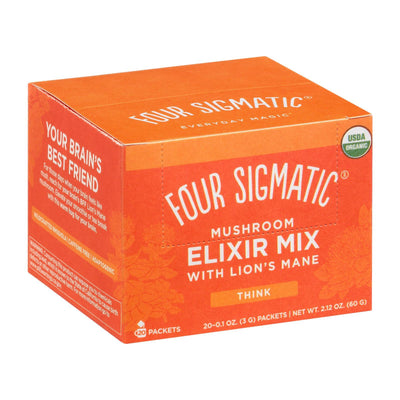 Four Sigmatic - Mushroom Elixir - Organic Lions Mane Mushroom - 20 Ct - Orca Market