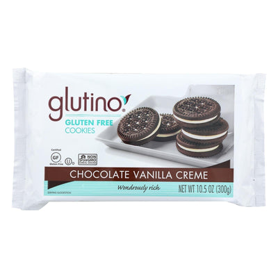 Glutino Vanilla Creme Cookies - Case Of 12 - 10.5 Oz. - Orca Market