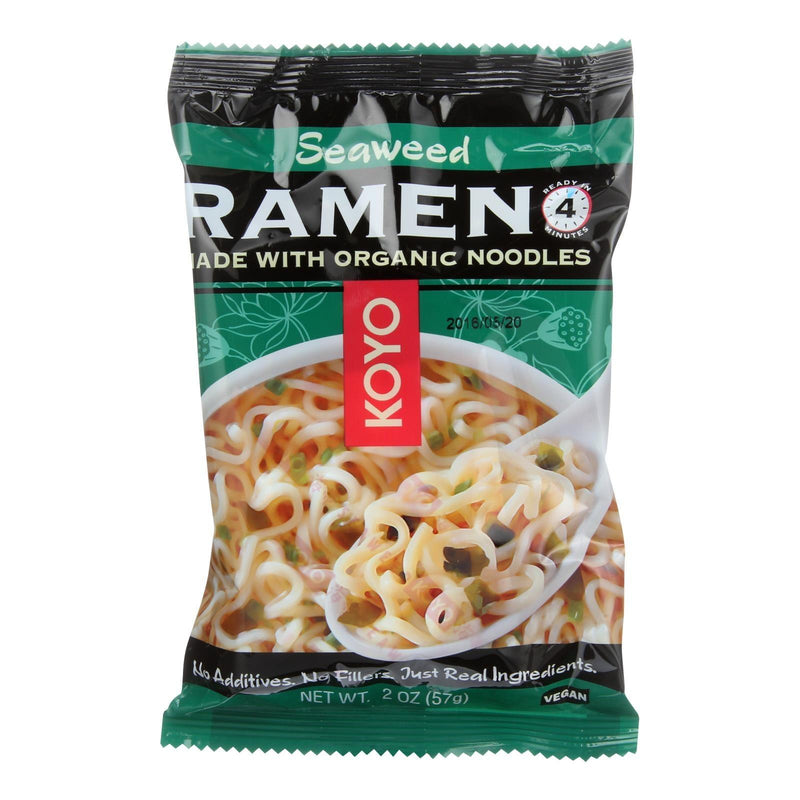 Koyo Wakame Seaweed Ramen - Case Of 12 - 2 Oz - Orca Market