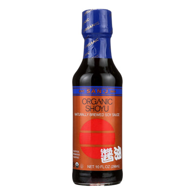 San - J Shoyu Soy Sauce - Organic - Case Of 6 - 10 Fl Oz. - Orca Market