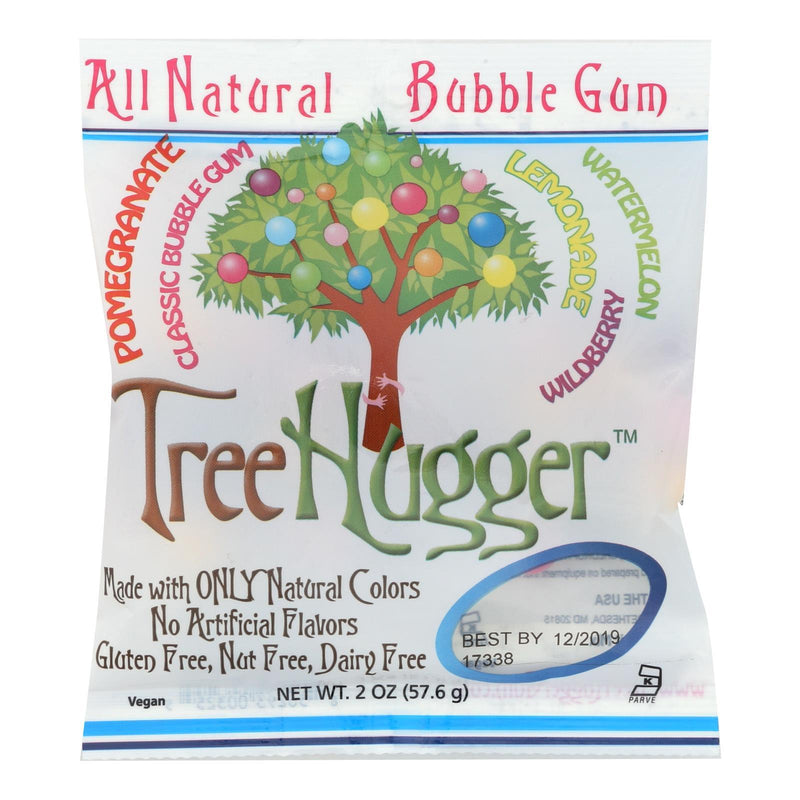 Tree Hugger Bubble Gum - Fantastic Fruit - 2 Oz - Case Of 12 - Orca Market