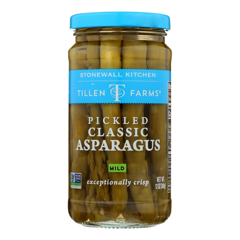 Tillen Farms Asparagus - Pickled - Crispy - 12 Oz - Case Of 6 - Orca Market