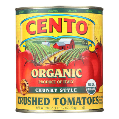 Cento - Chunky Style Crushed Tomatoes - Case Of 6 - 28 Oz. - Orca Market