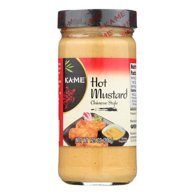 Ka'me Hot Mustard - Case Of 12 - 7.25 Oz. - Orca Market