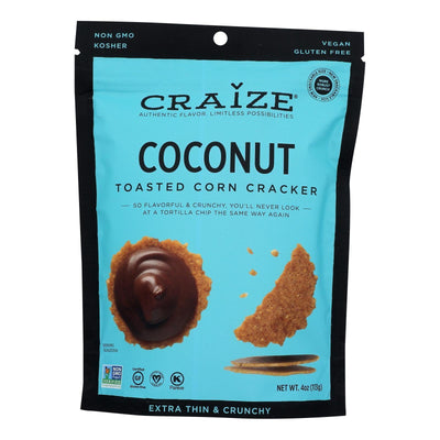 Craize - Corn Crisps Cocont Toastd - Case Of 6 - 4 Oz - Orca Market