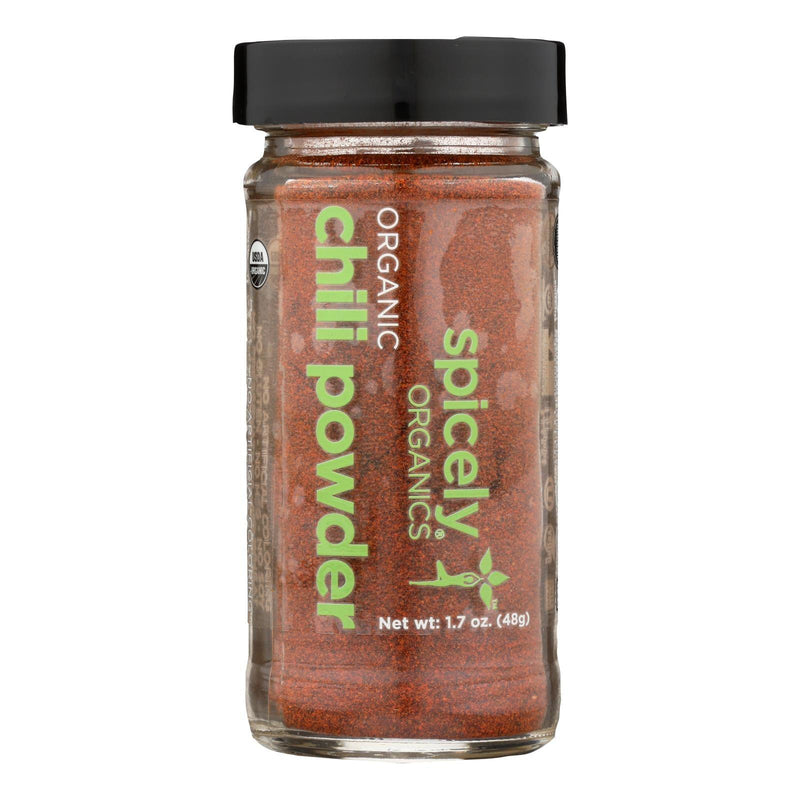 Spicely Organics - Organic Chili - Powder - Case Of 3 - 1.7 Oz. - Orca Market