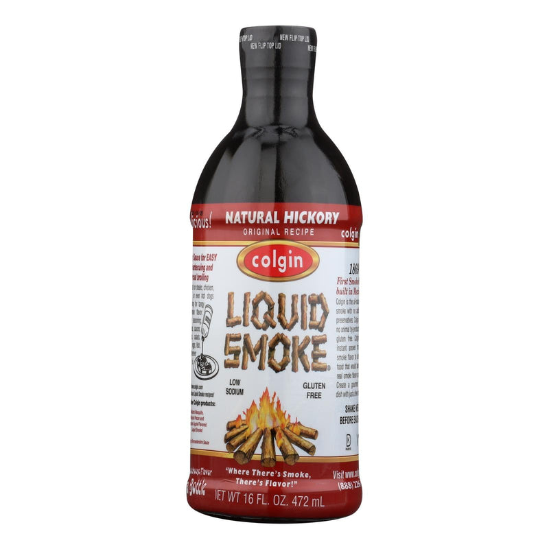 Colgin Liquid Smoke - Hickory - Case Of 6 - 16 Fl Oz - Orca Market