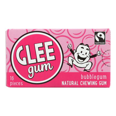 Glee Gum Chewing Gum - Bubblegum - Case Of 12 - 16 Pieces - Orca Market