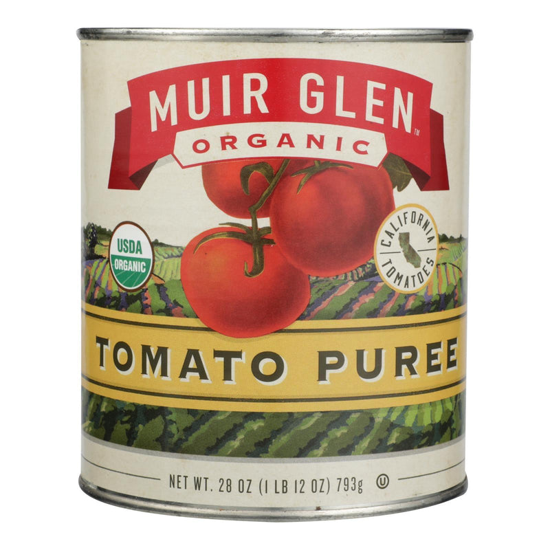 Muir Glen Muir Tomato Puree - Tomato - Case Of 12 - 28 Oz. - Orca Market