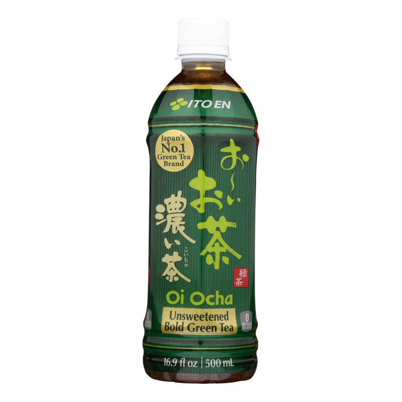 Ito En Oi Ocha Dark Green Tea - Case Of 12 - 16.9oz - Orca Market