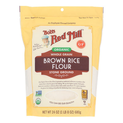 Bob's Red Mill - Flour Rice Brown - Case Of 4 - 24 Oz - Orca Market