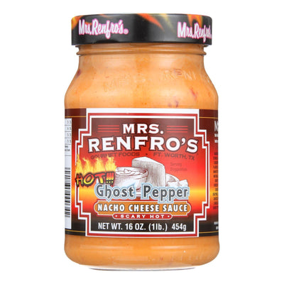 Mrs. Renfro Ghost Pepper Nacho Cheese Sauce - Case Of 6 - 16 Oz - Orca Market