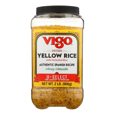 Vigo Yellow Rice - U-selct - Case Of 4 - 2 Lb. - Orca Market