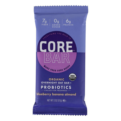 Core Foods - Bar Probiotic Blueberry - Case Of 8 - 2 Oz - Orca Market