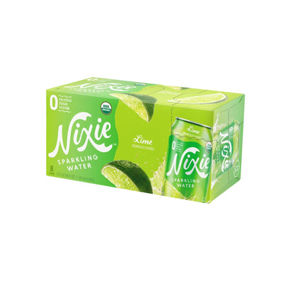 Nixie Sparkling Water - Sparkling Water Lime - Case Of 3 - 8/12 Fz - Orca Market