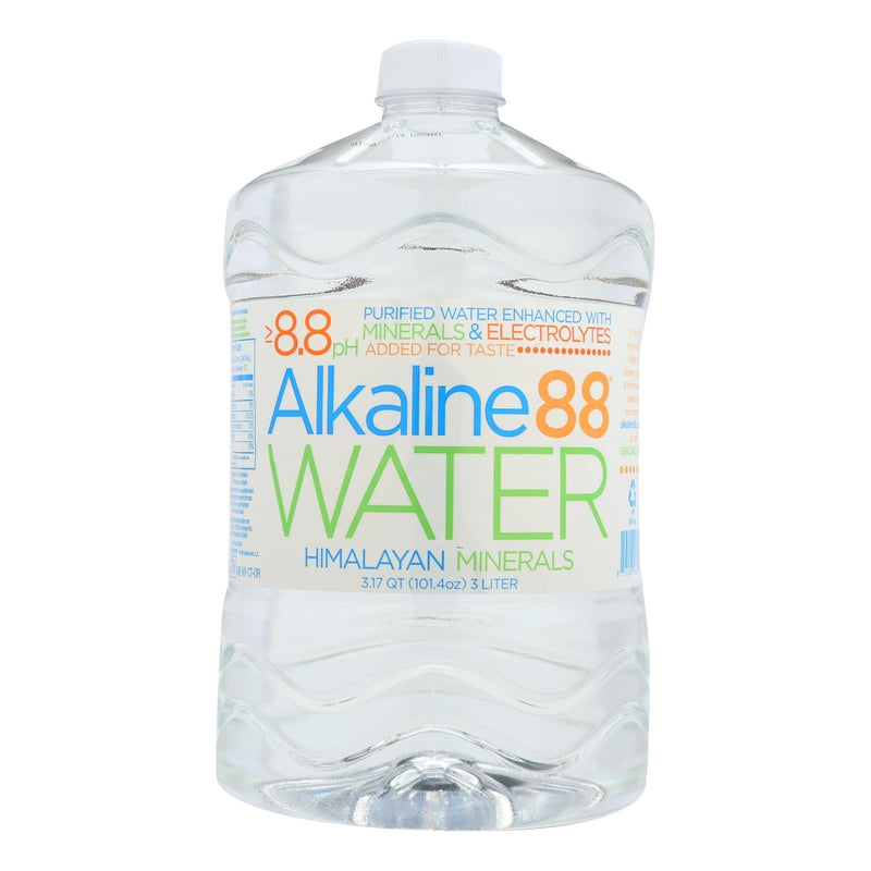 Alkaline 88 - Water Purified 8.8 Ph - Case Of 4 - 3 Liter - Orca Market