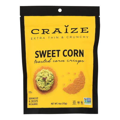 Craize - Corn Crisps Sweet Toasted - Case Of 6 - 4 Oz - Orca Market