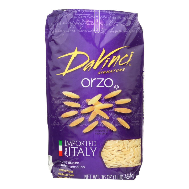 Davinci - Orzo Pasta - Case Of 12 - 1 Lb. - Orca Market