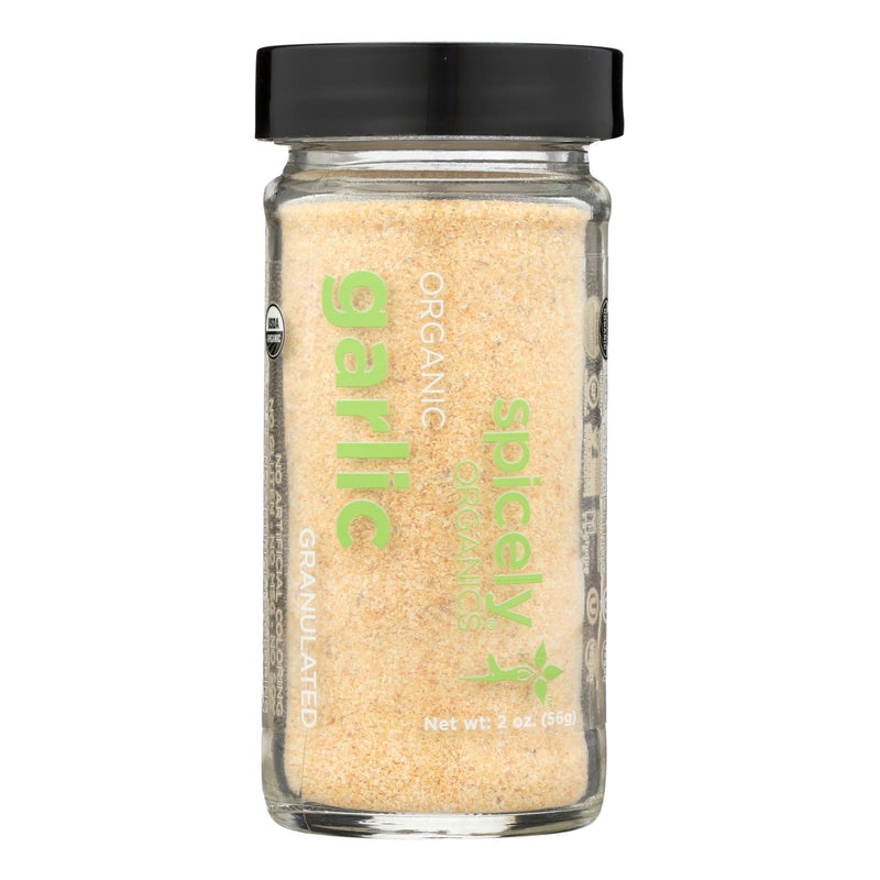 Spicely Organics - Organic Garlic - Granulates - Case Of 3 - 2 Oz. - Orca Market