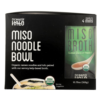 Ocean's Halo - Noodle Bowl Miso - Case Of 6 - 10.75 Oz - Orca Market