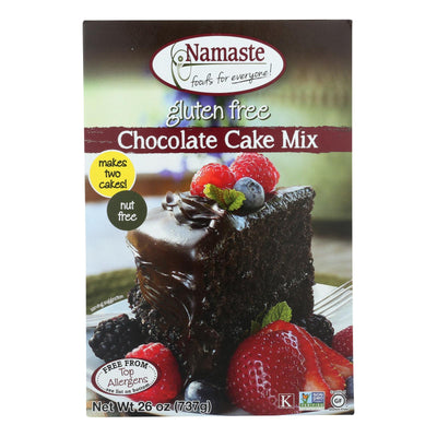 Namaste Foods Chocolate Cake - Mix - Case Of 6 - 26 Oz. - Orca Market