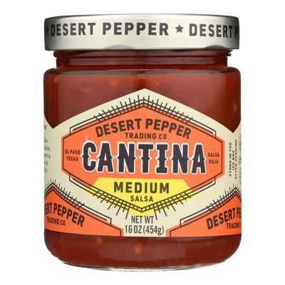 Desert Pepper Trading - Cantina Salsa - Medium Red - Case Of 6 - 16 Oz - Orca Market