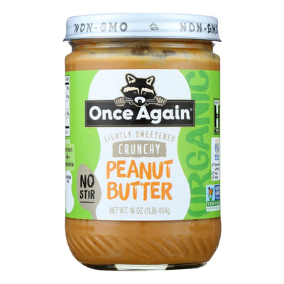 Once Again - Peanut Butter Crunch - Case Of 6-16 Oz - Orca Market