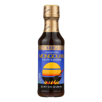 San - J Cooking Sauce - Mongolian - Case Of 6 - 10 Fl Oz. - Orca Market