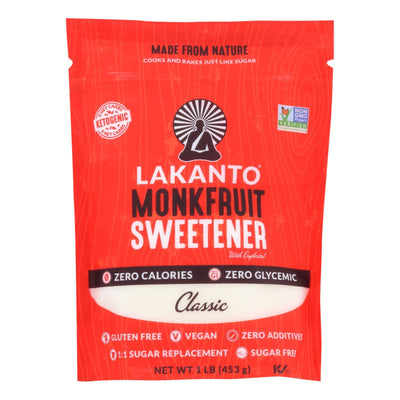 Lakanto - Classic Monkfruit Sweetener - Case Of 8 - 16 Oz. - Orca Market