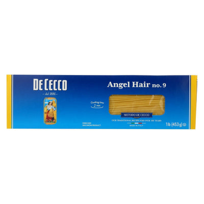 De Cecco Pasta - Angel Hair Capelini Pasta - Case Of 20 - 16 Oz. - Orca Market