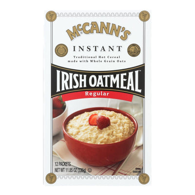 Mccann's Irish Oatmeal Instant Oatmeal Regular - Case Of 12 - 11.85 Oz. - Orca Market