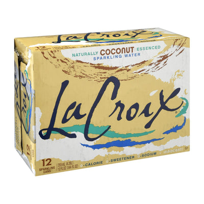 Lacroix Sparkling Water - Coconut - Case Of 2 - 12 Fl Oz. - Orca Market