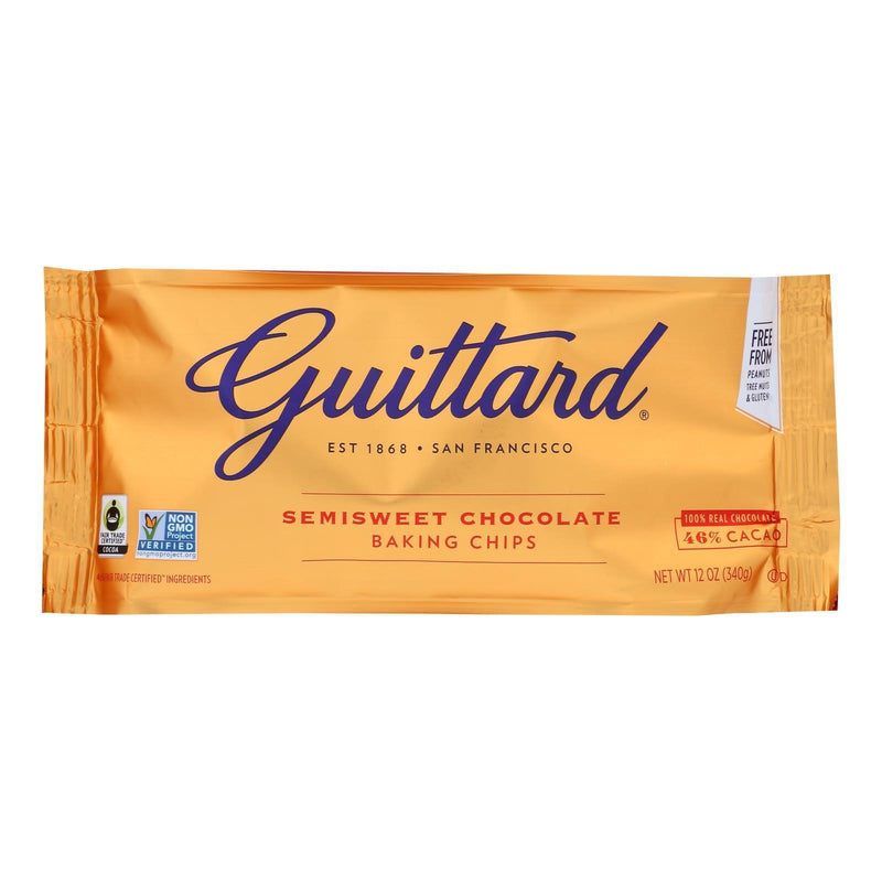 Guittard Chocolate Semi Sweet Chocolate - Case Of 12 - 12 Oz. - Orca Market