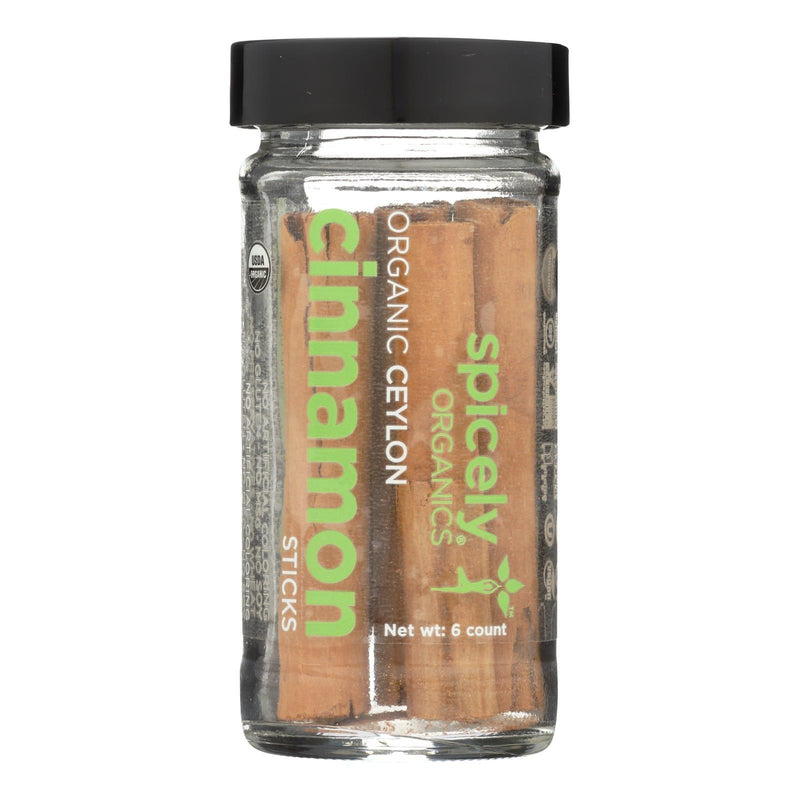 Spicely Organics - Organic Cinnamon Ceylon - Sticks - Case Of 3 - 6 Count - Orca Market