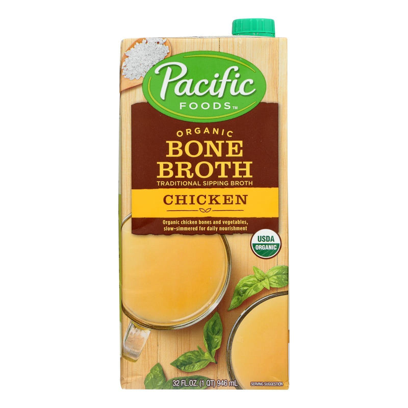 Pacific Natural Foods - Broth Bone Chicken - Case Of 12 - 32 Oz - Orca Market