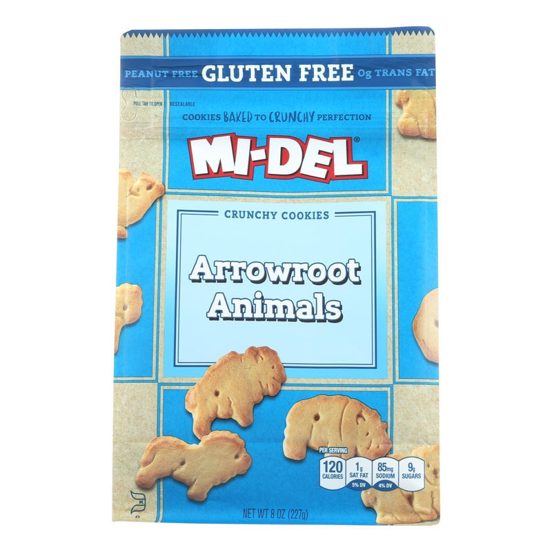 Midel Cookies - Arrowroot Animal - Case Of 8 - 8 Oz - Orca Market