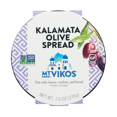 Mt Vikos Kalamata Olive Spread - Case Of 6 - 7.6 Oz - Orca Market