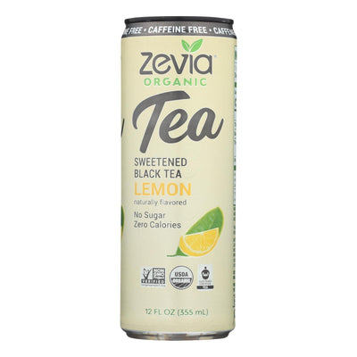 Zevia Organic Sweetened Black Tea - Case Of 12 - 12 Fz - Orca Market