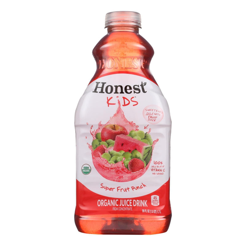 Honest Kids Honest Kids Super Fruit Punch - Fruit Punch - Case Of 8 - 59 Fl Oz. - Orca Market