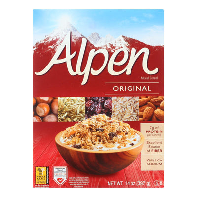 Alpen Original Muesli Cereal - Case Of 12 - 14 Oz. - Orca Market