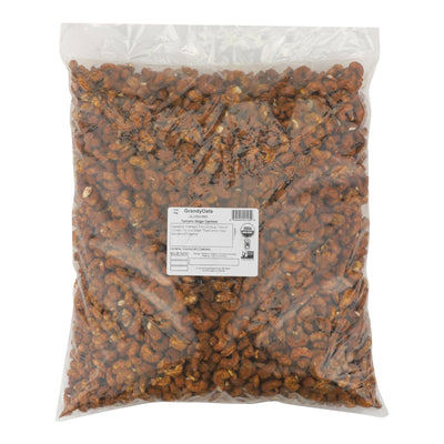 Grandy Oats Cashews Organic Turmeric Ginger - Single Bulk Item - 10lb - Orca Market