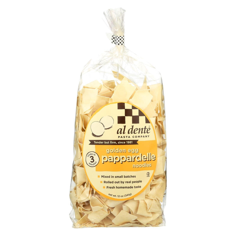 Al Dente - Pappardelle - Golden Egg - Case Of 6 - 12 Oz. - Orca Market