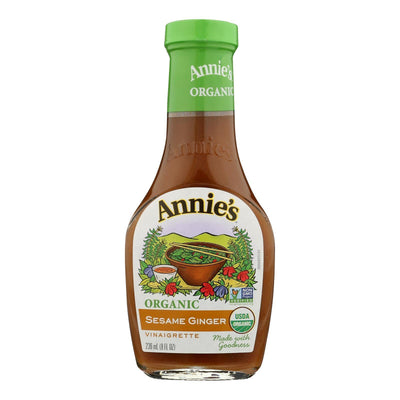 Annie's Naturals Vinaigrette Organic Sesame Ginger - Case Of 6 - 8 Fl Oz. - Orca Market