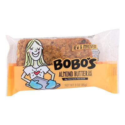 Bobo's Oat Bars - All Natural - Almond - 3 Oz Bars - Case Of 12 - Orca Market