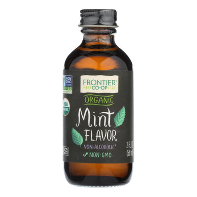 Frontier Herb Mint Flavor - Organic - 2 Oz - Orca Market