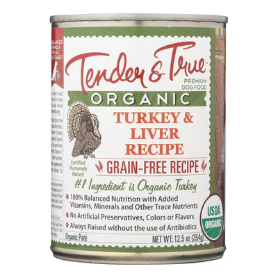 Tender & True Cat Food, Turkey And Liver - Case Of 12 - 12.5 Oz - Orca Market