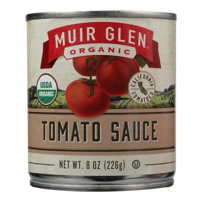 Muir Glen Organic Regualr Tomato Sauce - Case Of 24 - 8 Fl Oz - Orca Market