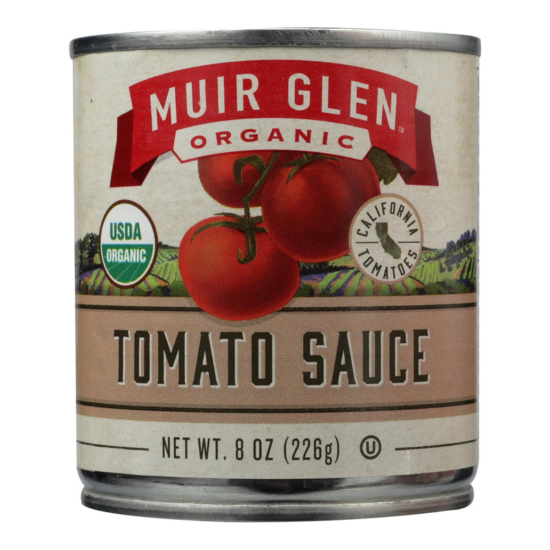 Muir Glen Organic Regualr Tomato Sauce - Case Of 24 - 8 Fl Oz - Orca Market