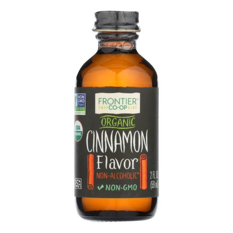 Frontier Herb Cinnamon Flavor - Organic - 2 Oz - Orca Market