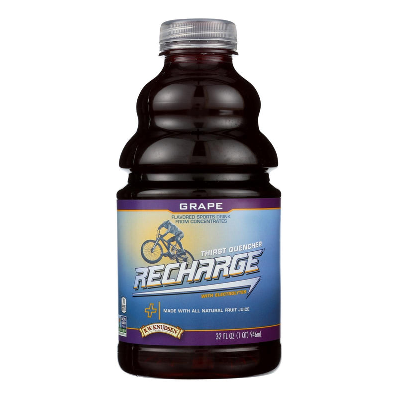 Rw Knudsen Petrecharge Grape Juice - Case Of 6 - 32 Fz - Orca Market